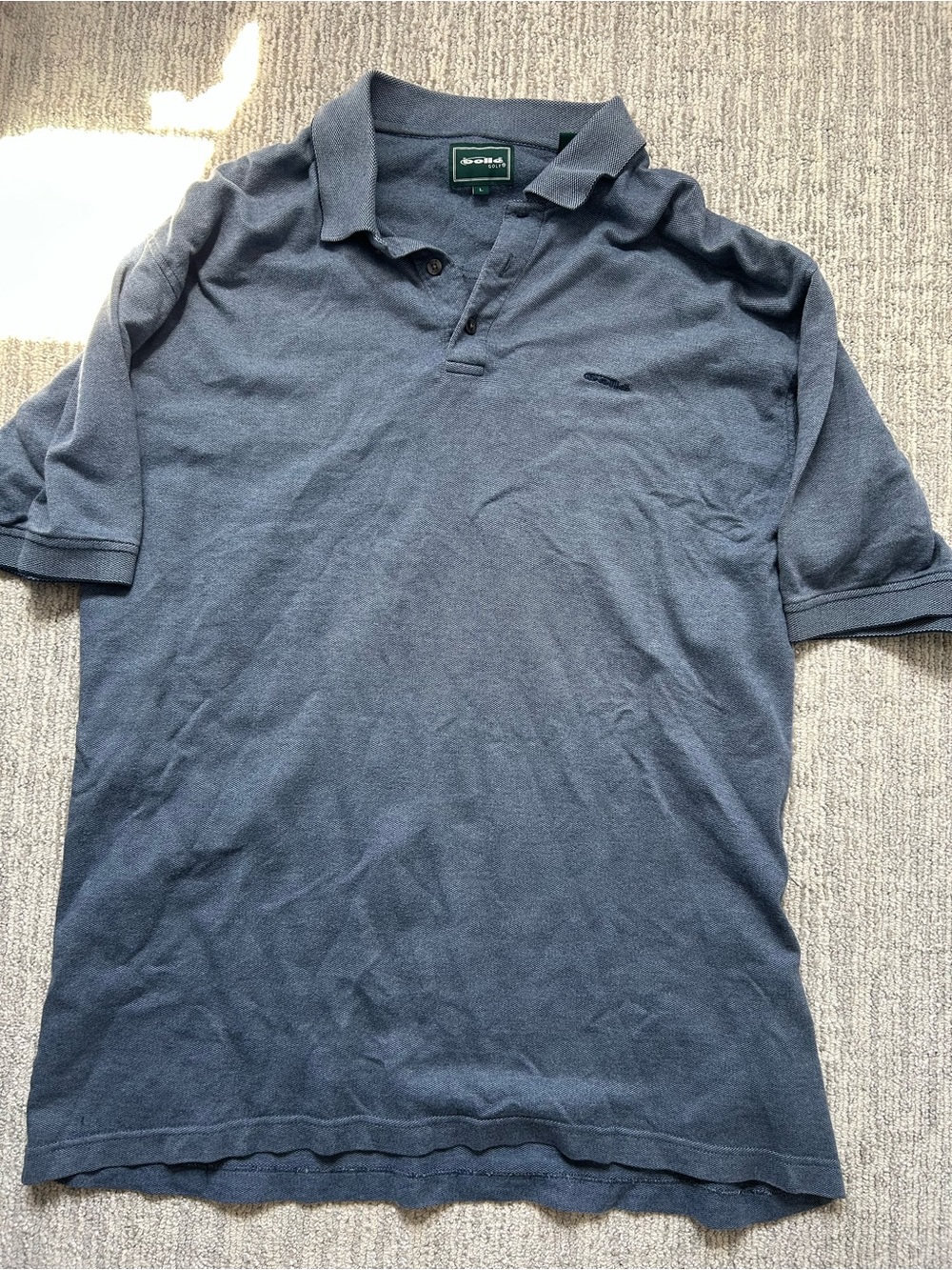 bolle blue/gray Polo Shirt with Minimal Chest Accent